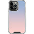 Rose Quartz & Serenity Ombre iPhone 15 Pro Clear Case
